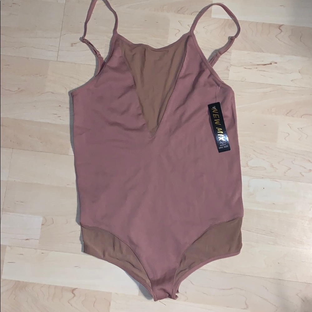 MAUVE BODY SUIT